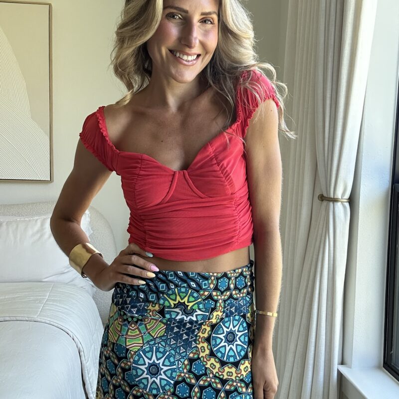 Sunkissed & Spicy Corset Top