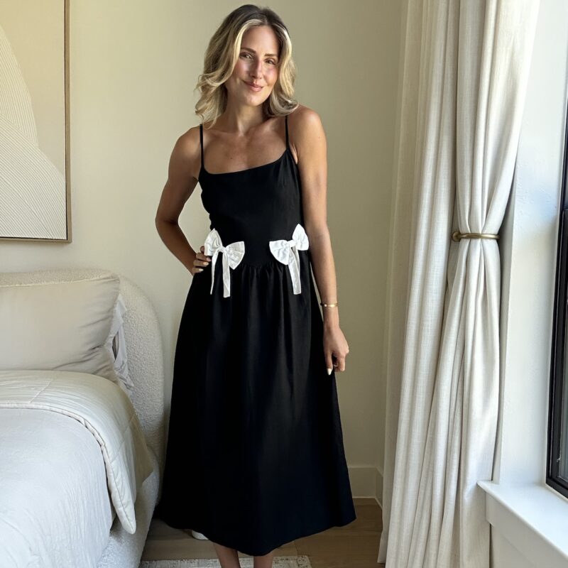 The Fauna Favorite Linen Midi Dress