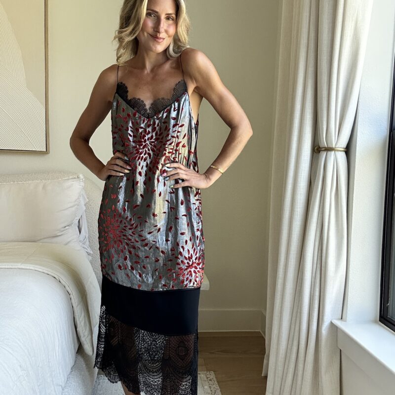 The Paris Fashion Week Silk Midi Dress by Cinq à Sept