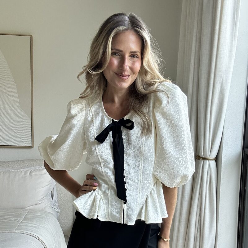 Left Bank Love Story Blouse