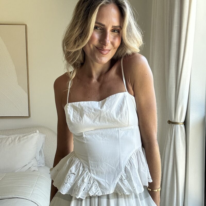 She's A Romantic Cotton Cami