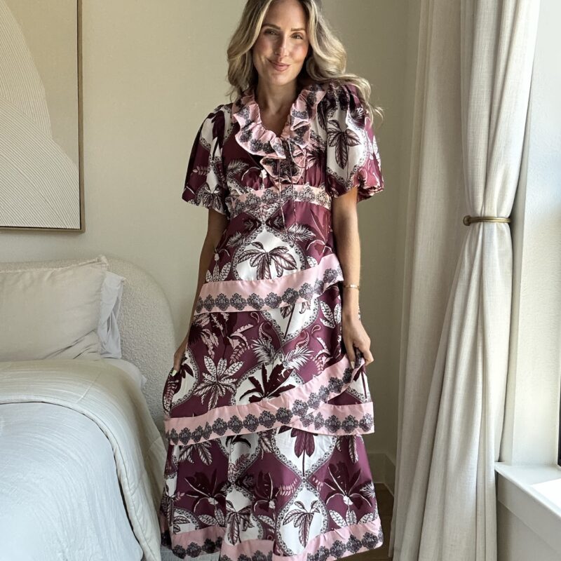 The Palm Before The Storm Maxi Dress