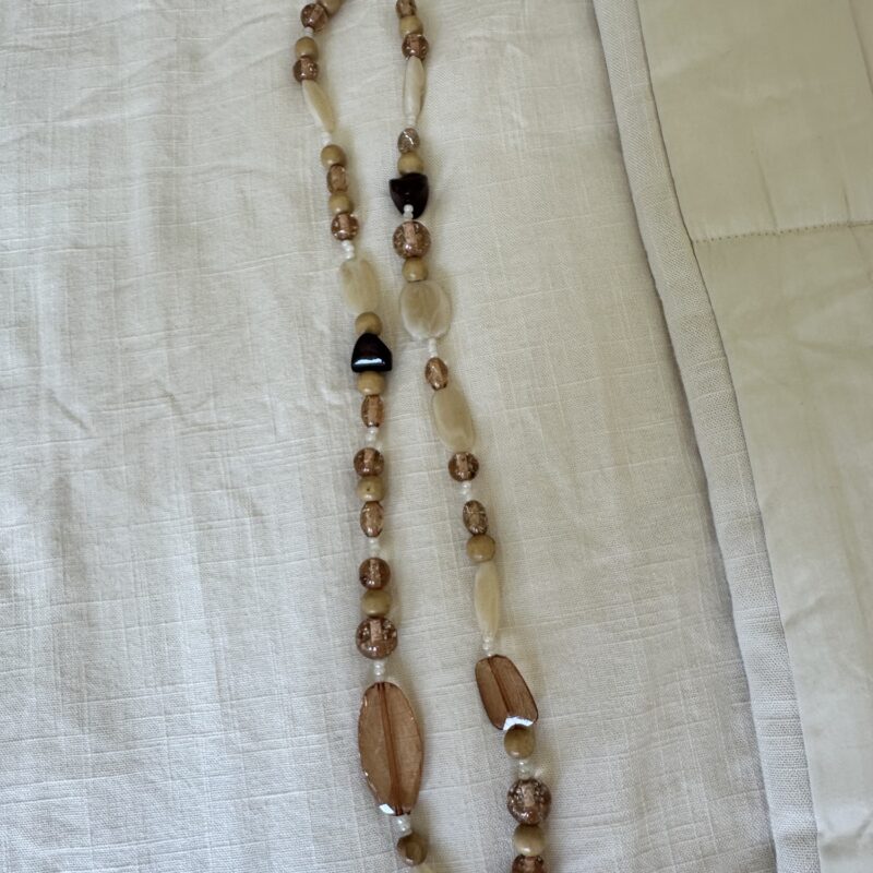 Staying Neutral Beaded Necklace