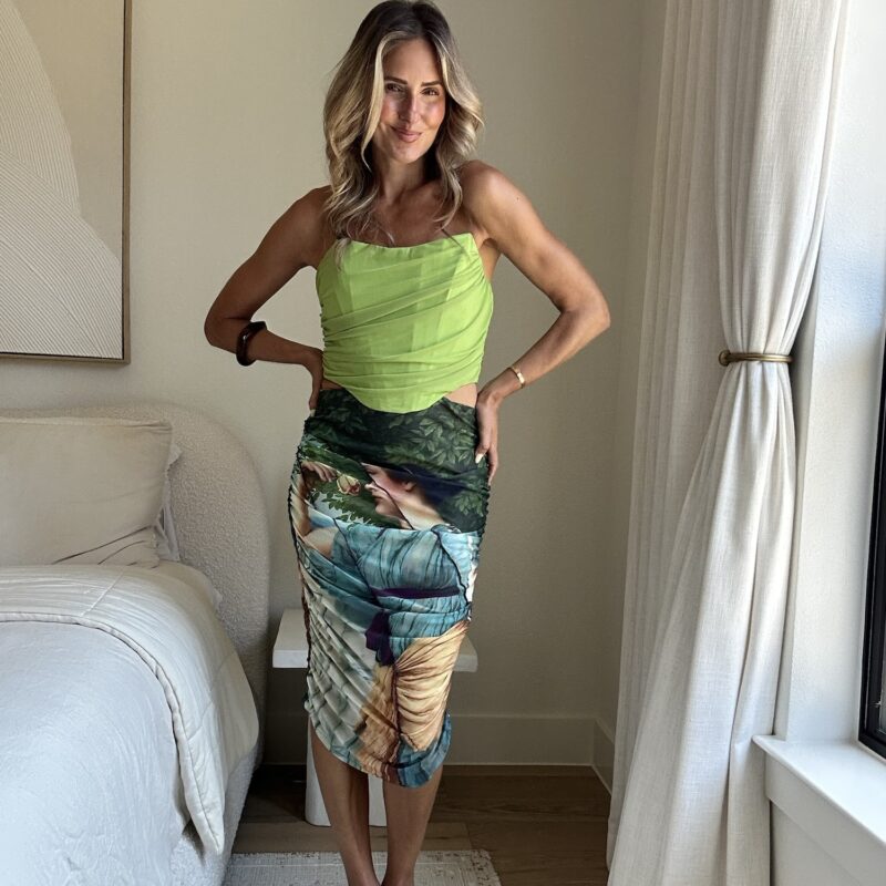 Renaissance Muse Midi Skirt
