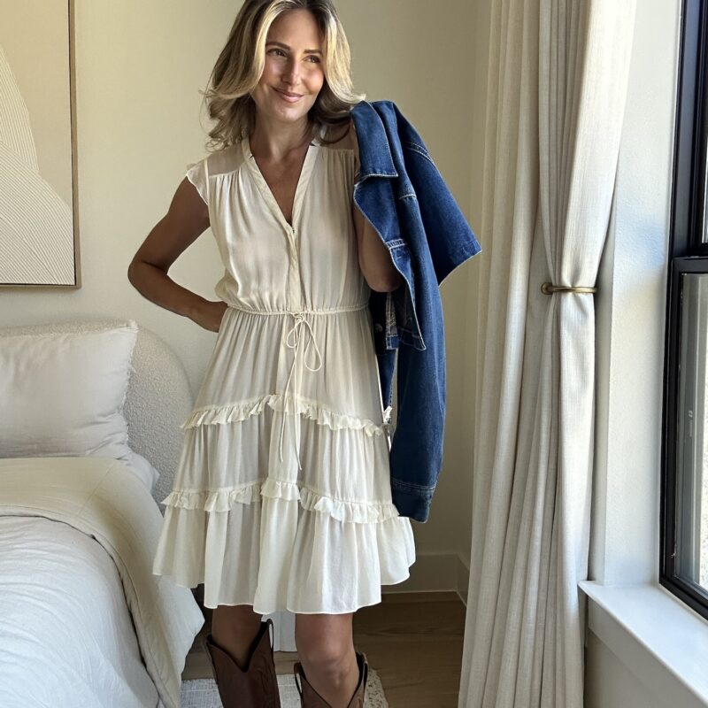 The Sweet on You Silk Mini Dress