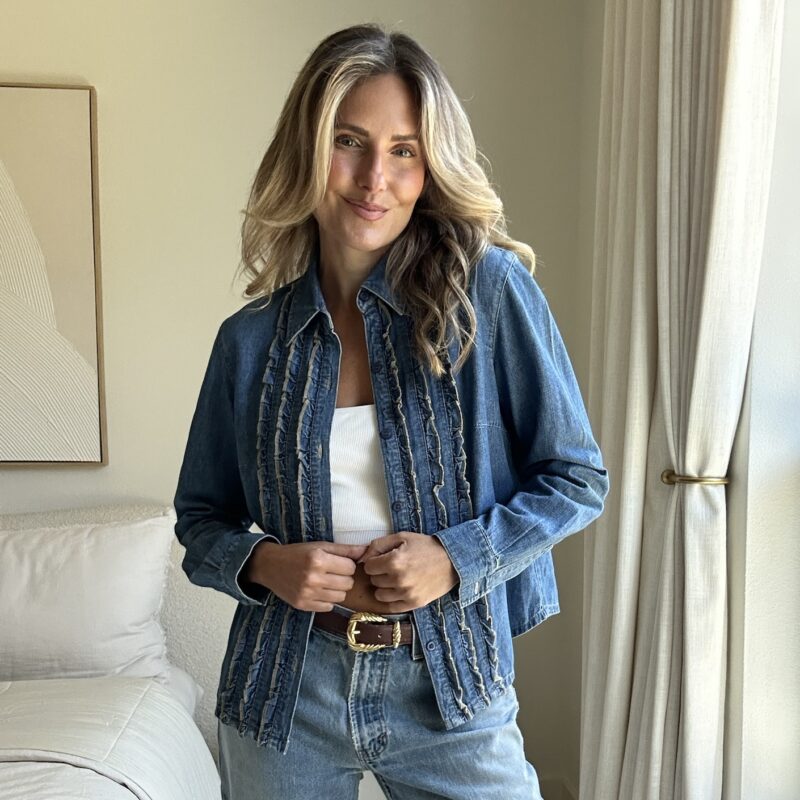 The Denim Tuxedo Vintage Button Down