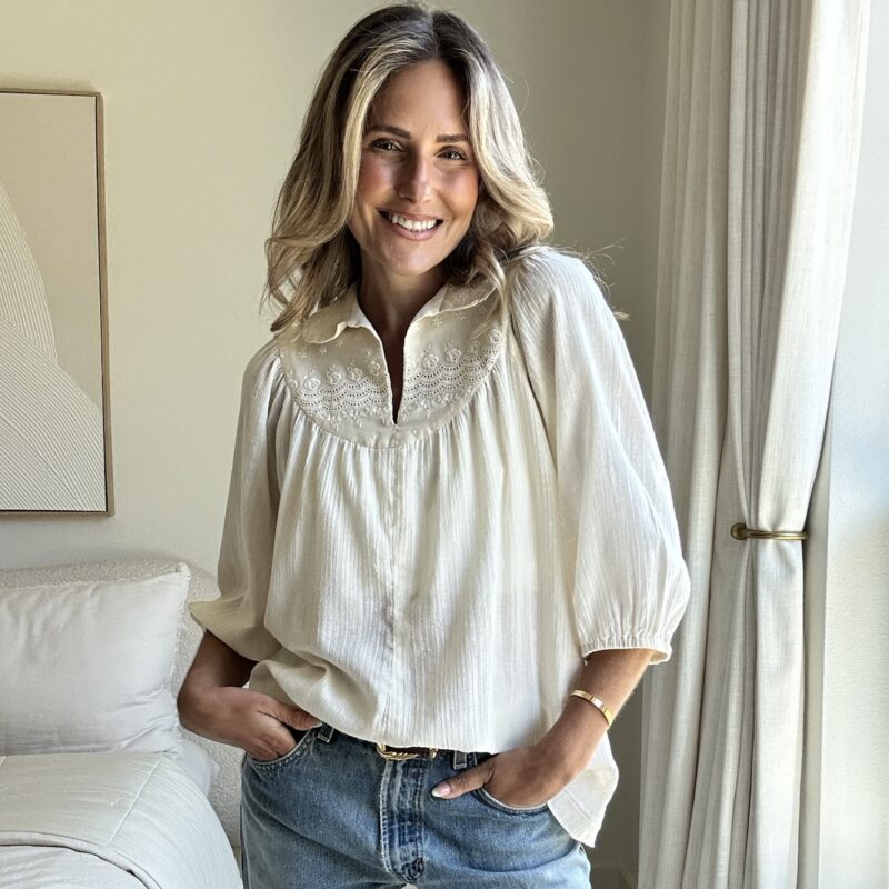 That's So Darling Vintage Handmade Blouse