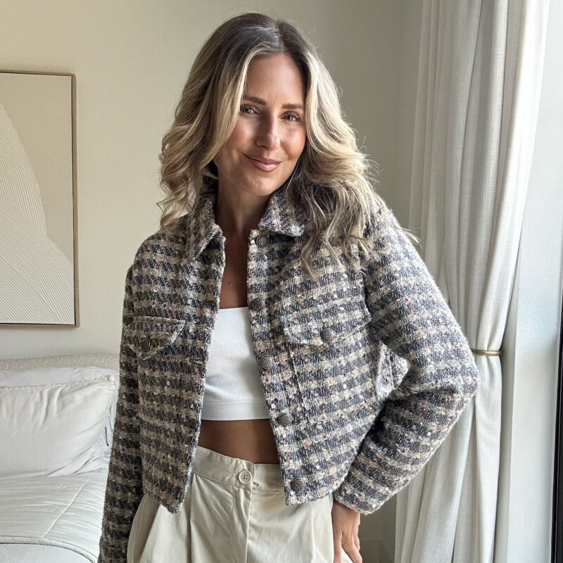 The Parisian Prep Tweed Jacket by Dear John