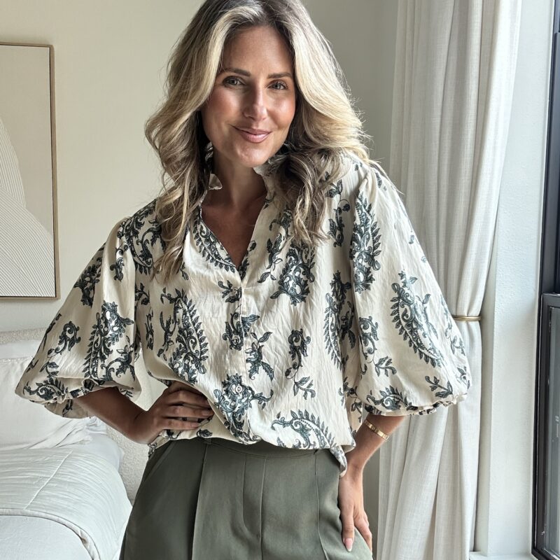 The "Olive You So Much" Blouse
