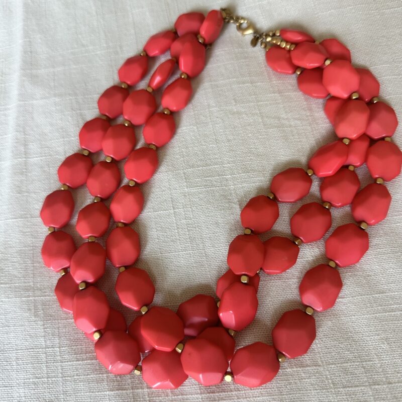 The Spiced Coral Statement Necklace