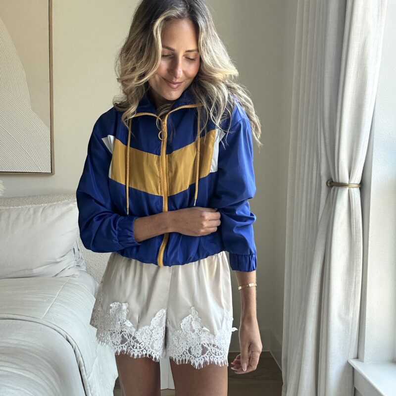 The Track Star Sweetheart Windbreaker