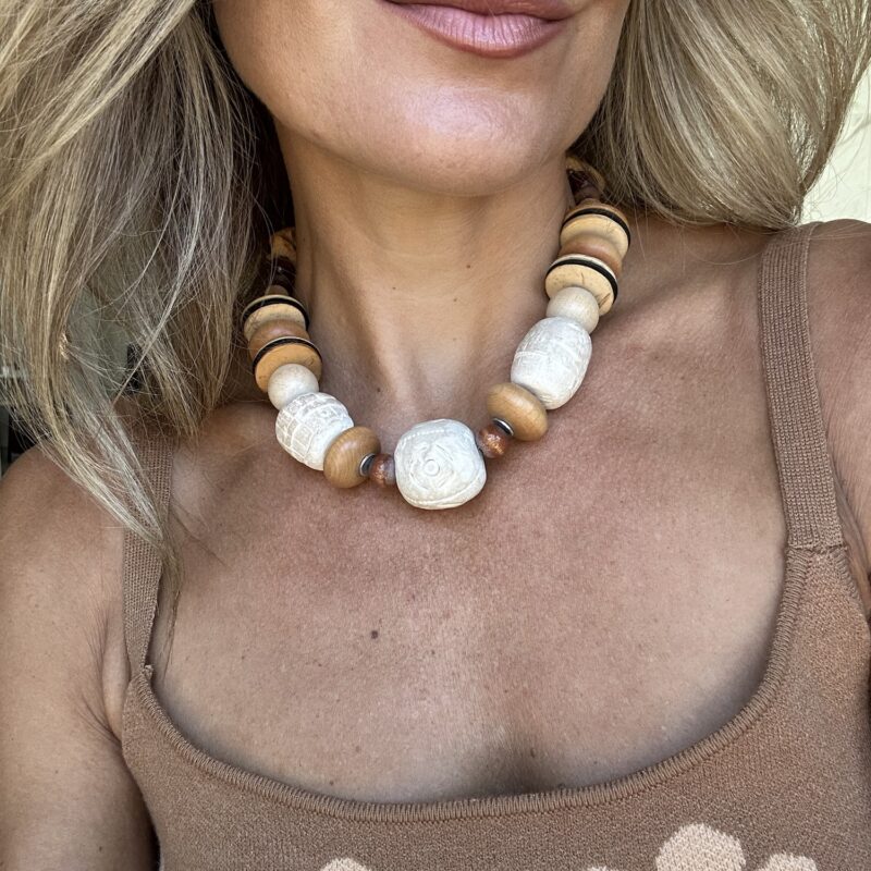 The Wooden It Be Lovely Vintage Necklace