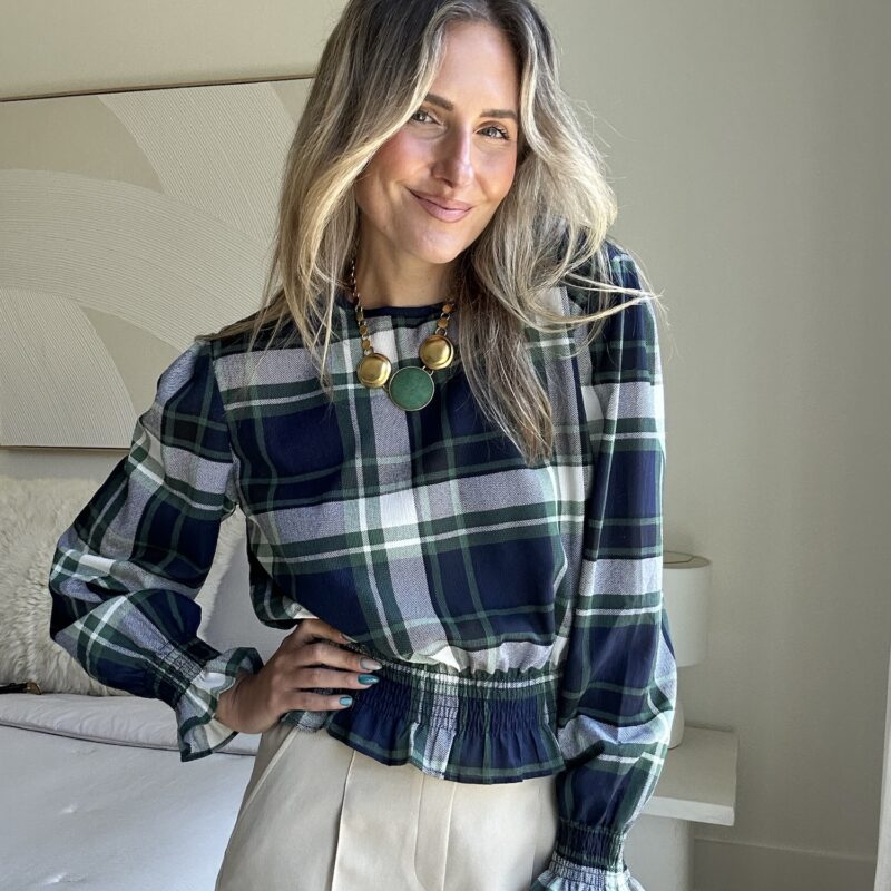 The Tart-an Sweet Blouse