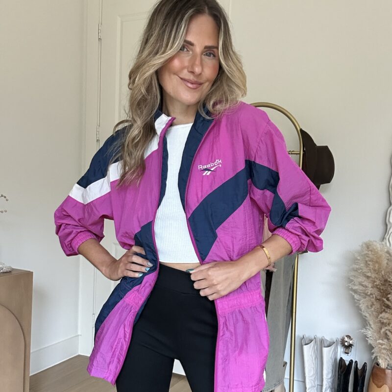 The 90's Throwback Reebok Windbreaker