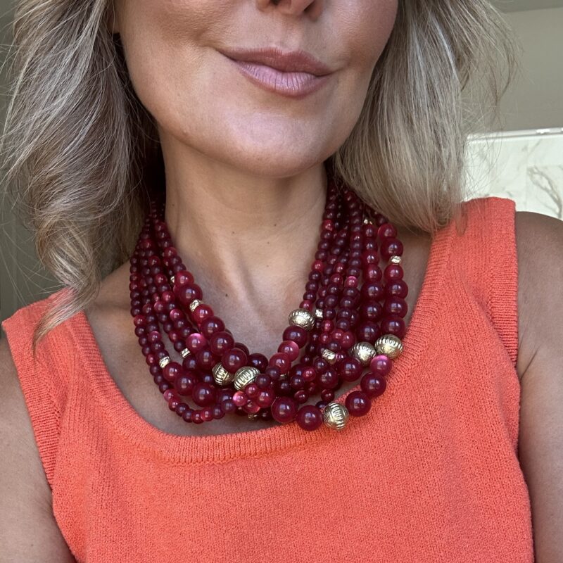 The Sunset Saloon Cabernet Choker