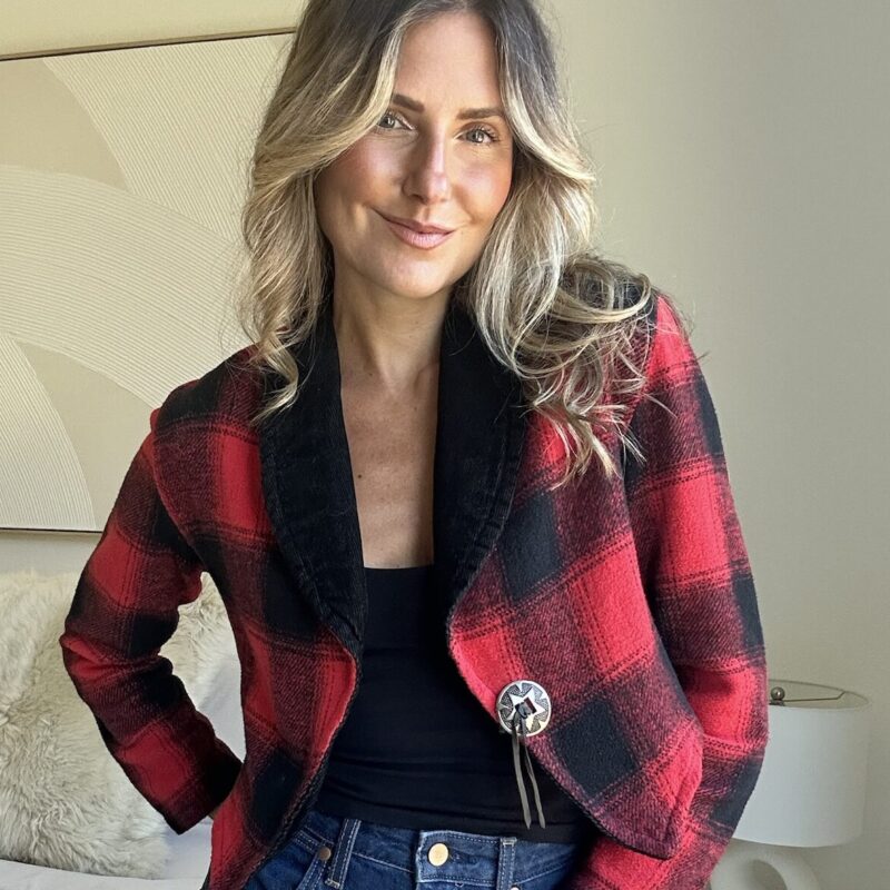 The Bandera Buffalo Plaid Vintage Jacket