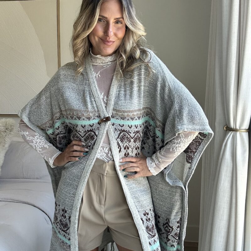 The Southwest Saddle Up Poncho