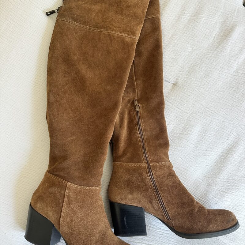 The Tall-Tale Suede Over The Knee Boots
