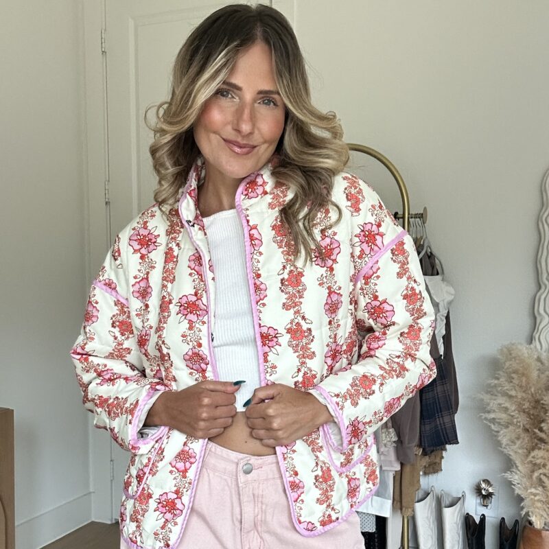 The Candy Clover Quilted Jacket
