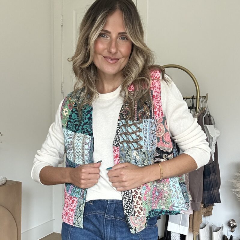 The Cottagecore Cutie Quilted Vest