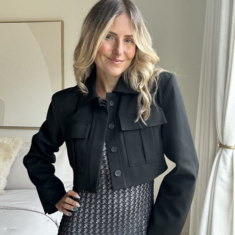 The Metropolitan Minimalist Cropped Blazer