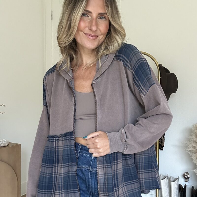 The "Plaid I Met You" Hoodie