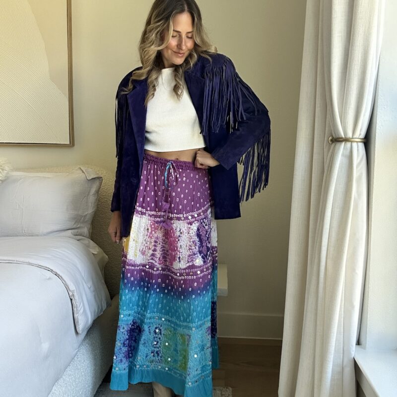 The Twilight Stage Handmade Maxi Skirt