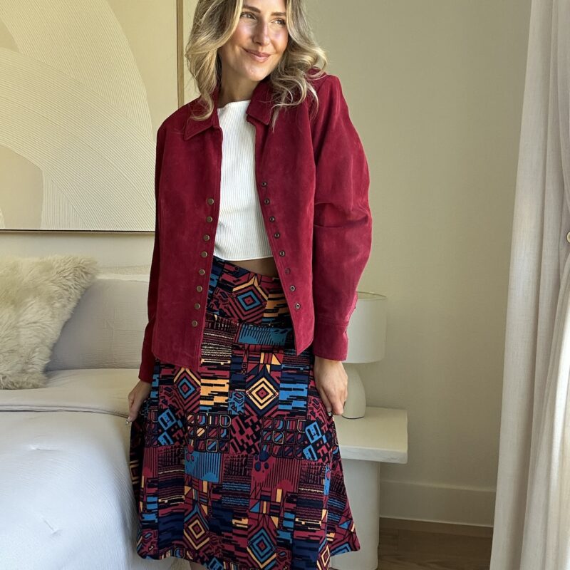 The "Meet Me In Sedona" Midi Skirt