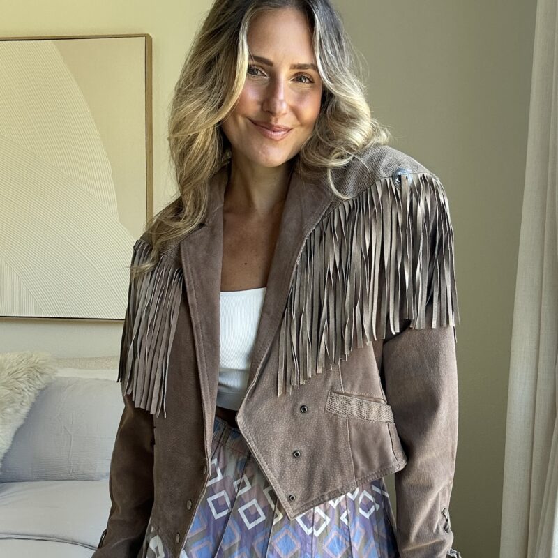The Viper Valley Vintage Suede Jacket