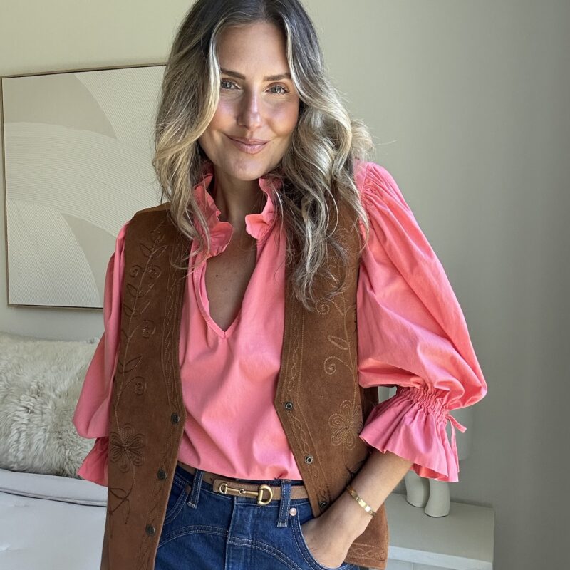 The Back-Country Boubon Vintage Suede Vest