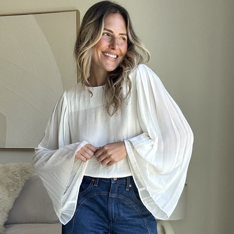 The Angel in Amarillo Blouse