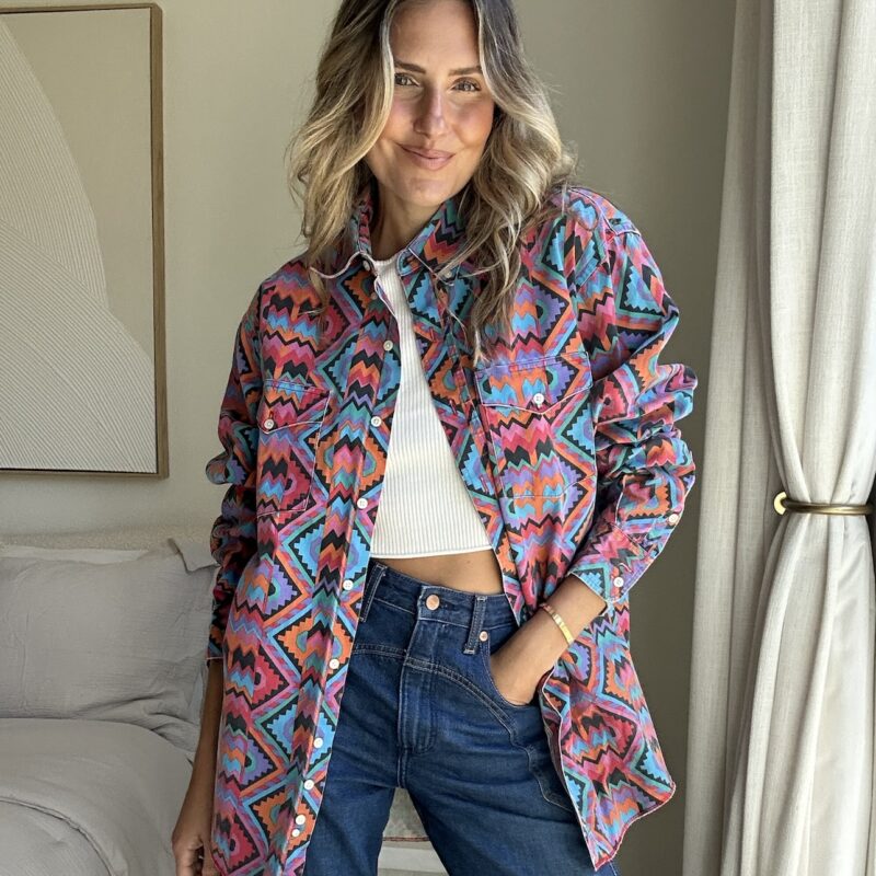 The Spicy Rita Vintage Wrangler Button Down