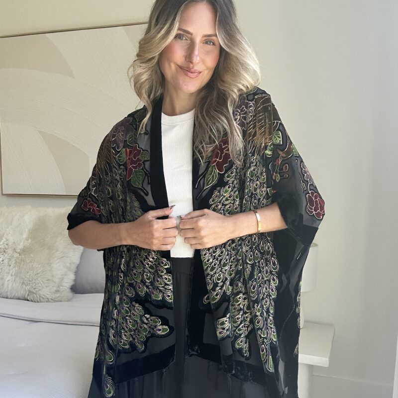 The Peacock Princess Vintage Kimono