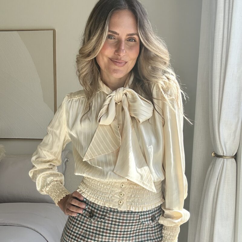 The Wall Street Wardrobe Vintage Blouse