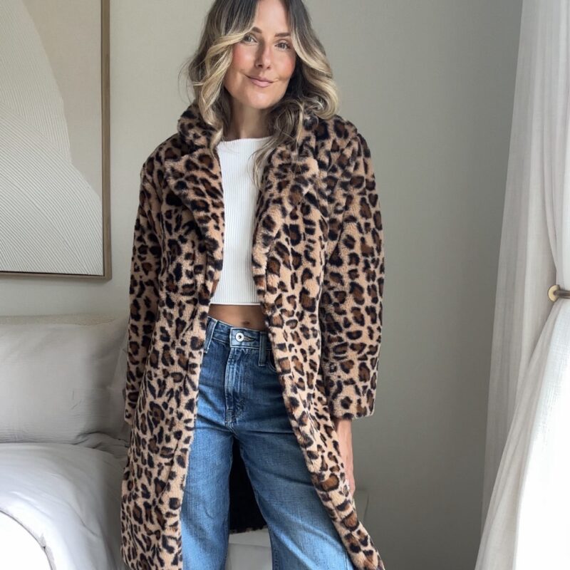 The Untamed Trendsetter Faux Fur Coat